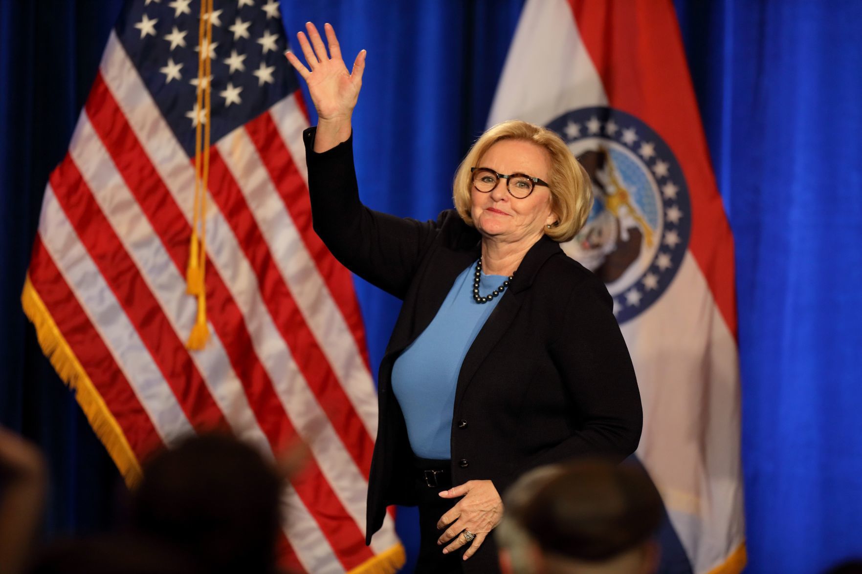 Sen. Claire McCaskill election night 2018